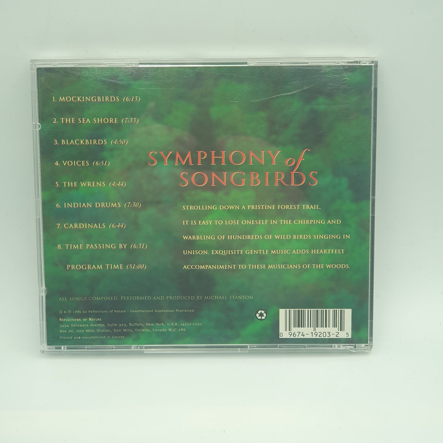Michael Stanton – Reflections Of Nature - Symphony Of Songbirds