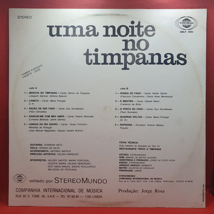 Vários - Uma Noite no Timpanas