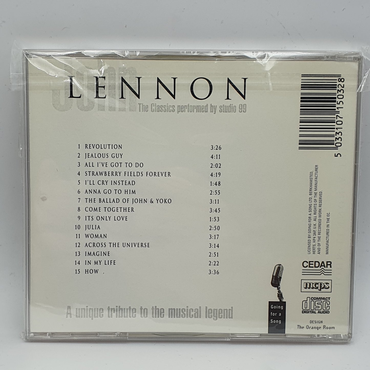 Studio 99 ‎– John Lennon A Tribute