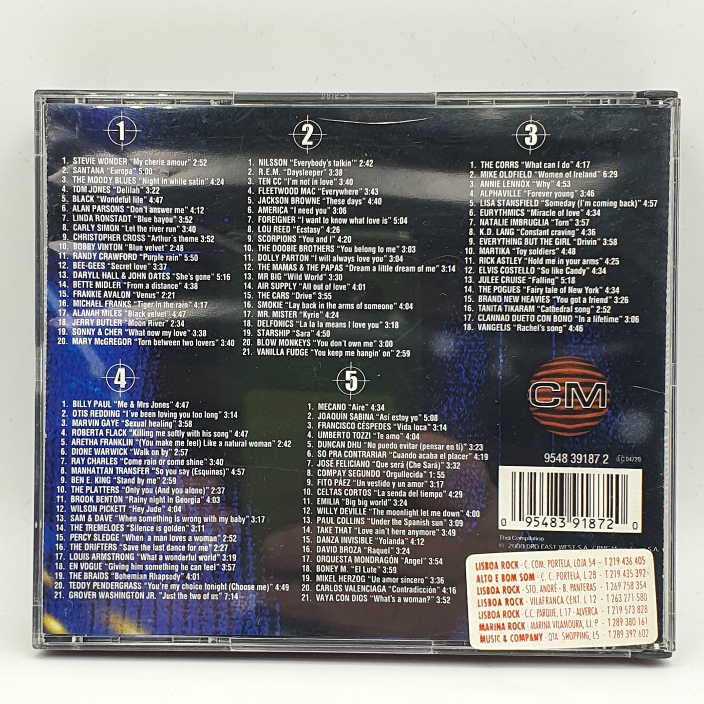 Various ‎– Las 101 Mejores Baladas Del Universo