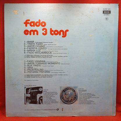 Teresa Silva Carvalho / Helena Tavares / Maria Teresa de Noronha ‎– Fado Em 3 Tons