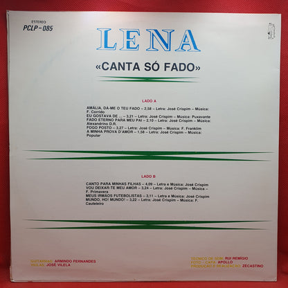 Lena ‎– Amália, Dá-me O Teu Fado
