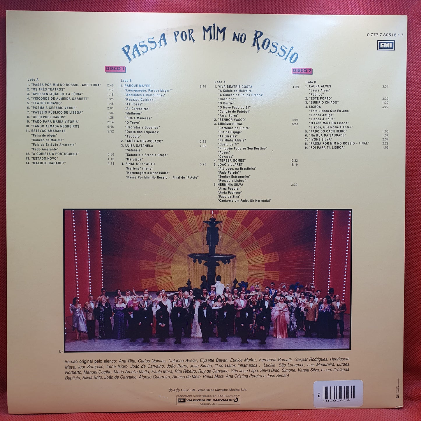 Filipe La Féria ‎– Passa Por Mim No Rossio