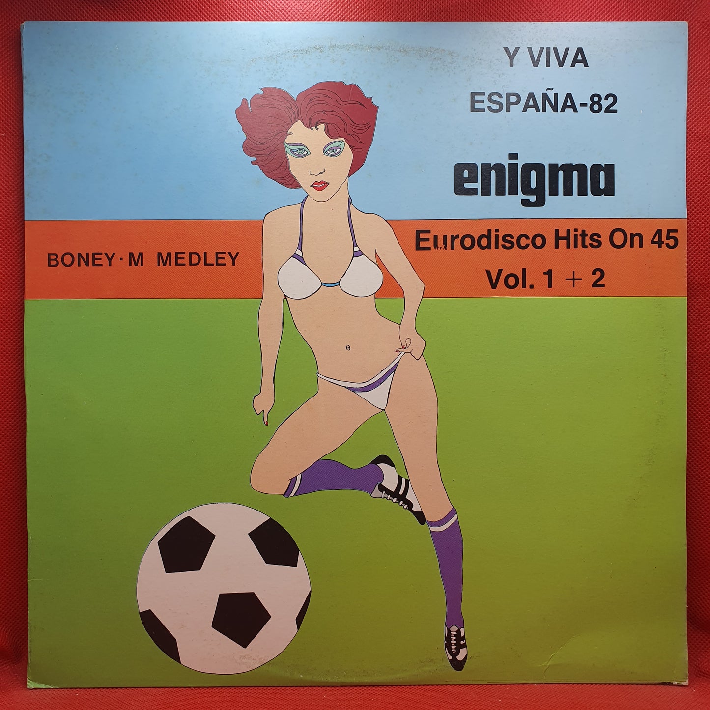 Enigma ‎– Y Viva España-82 (Eurodisco Hits On 45 Vol 1 + 2)