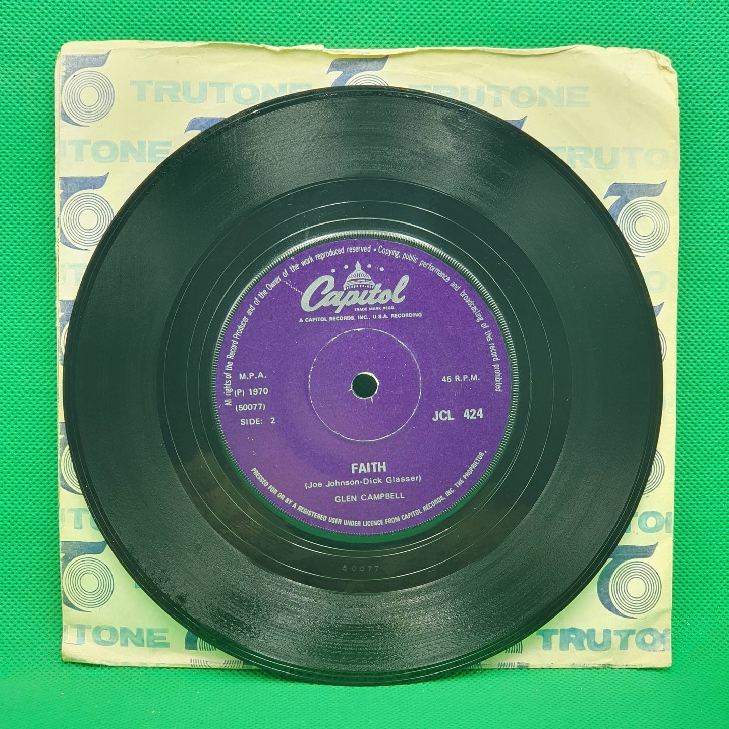 Glen Campbell - Faith / True Grit