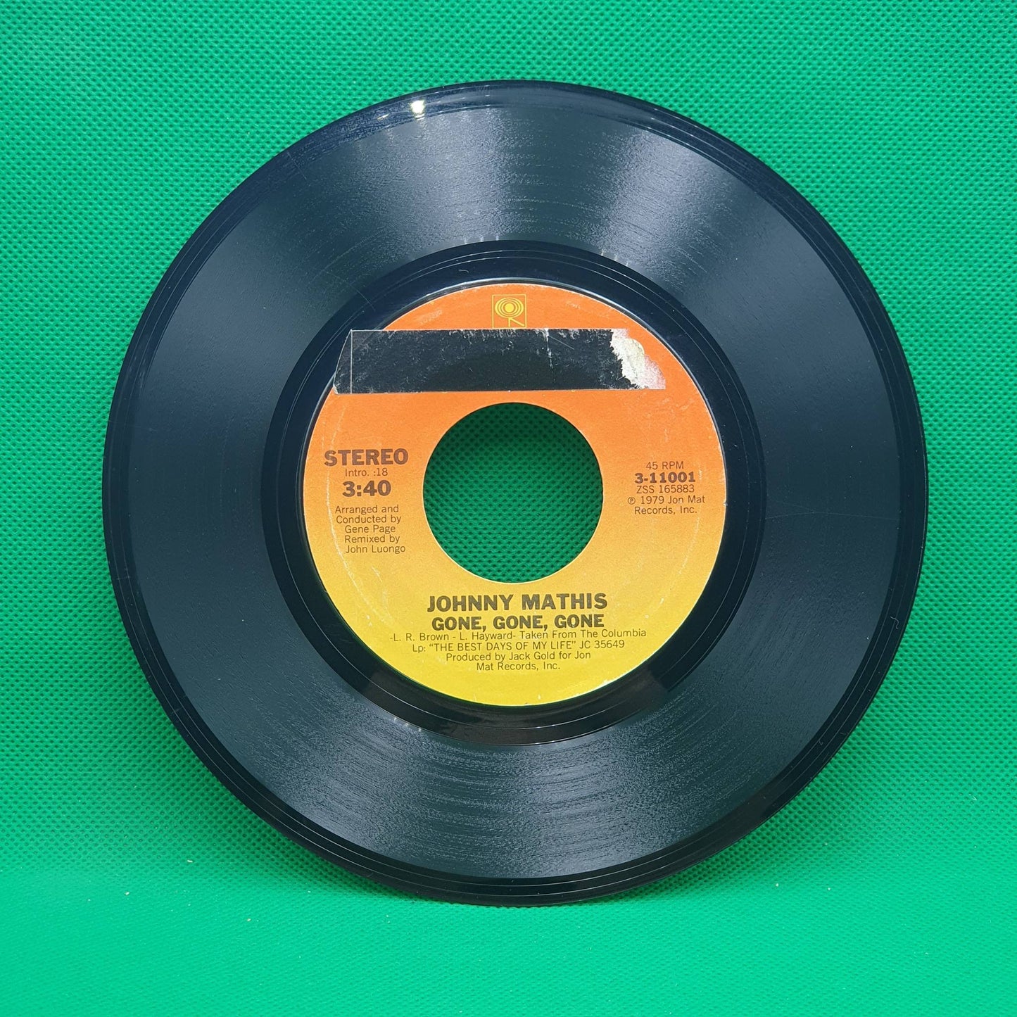 Johnny Mathis – Begin The Beguine / Gone, Gone, Gone