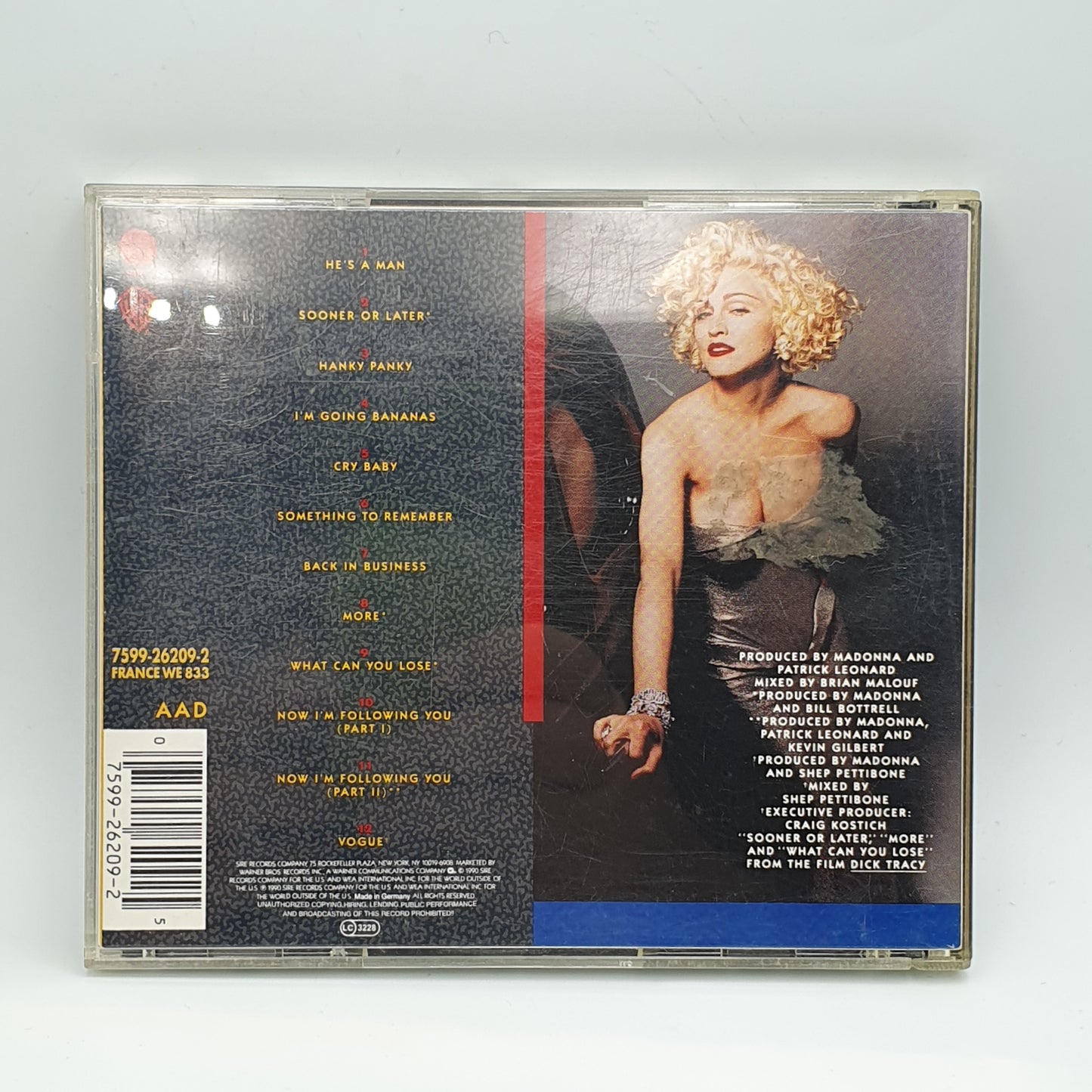 Madonna – I'm Breathless (Music From And Inspired By The Film Dick Tracy)