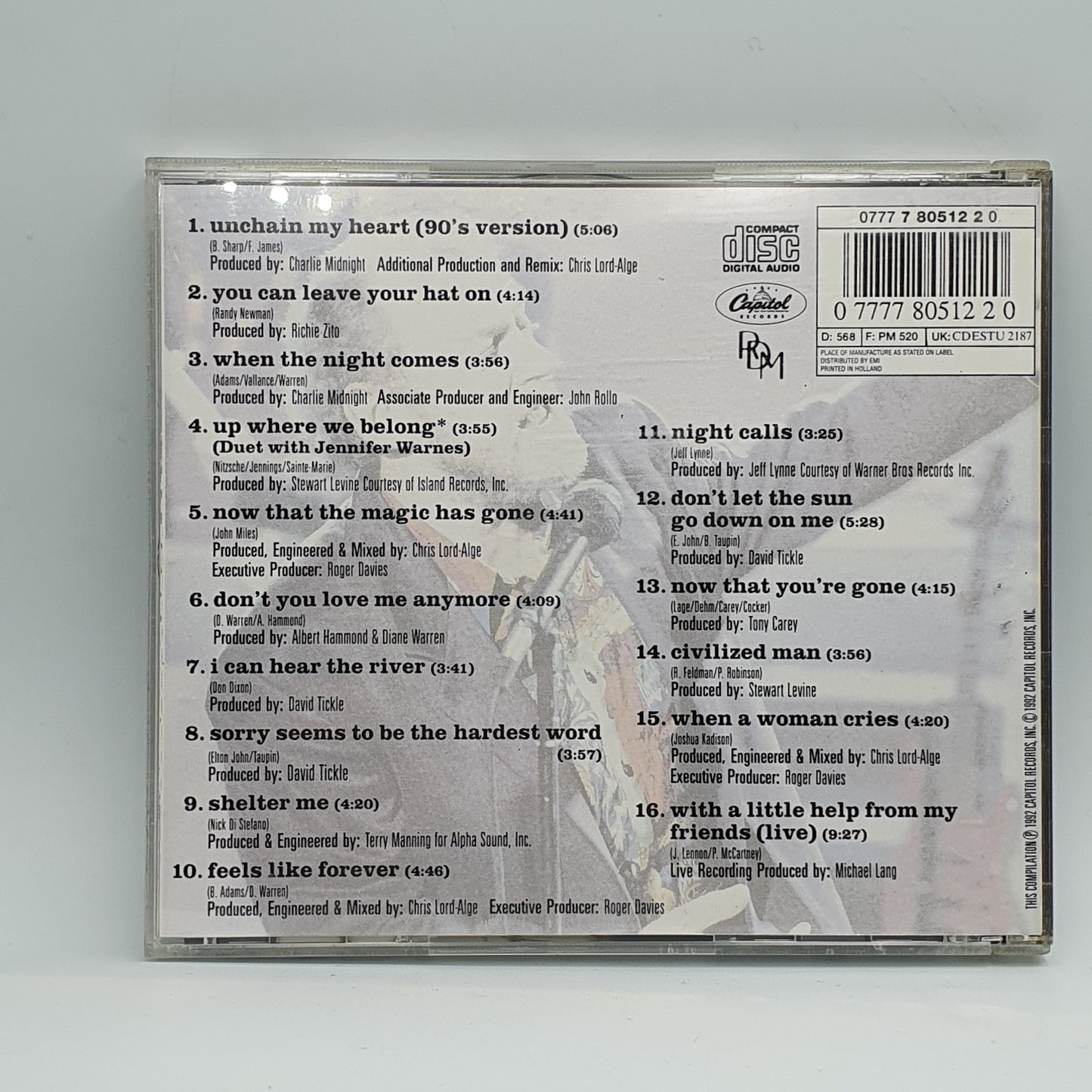 Joe Cocker ‎– The Best Of Joe Cocker