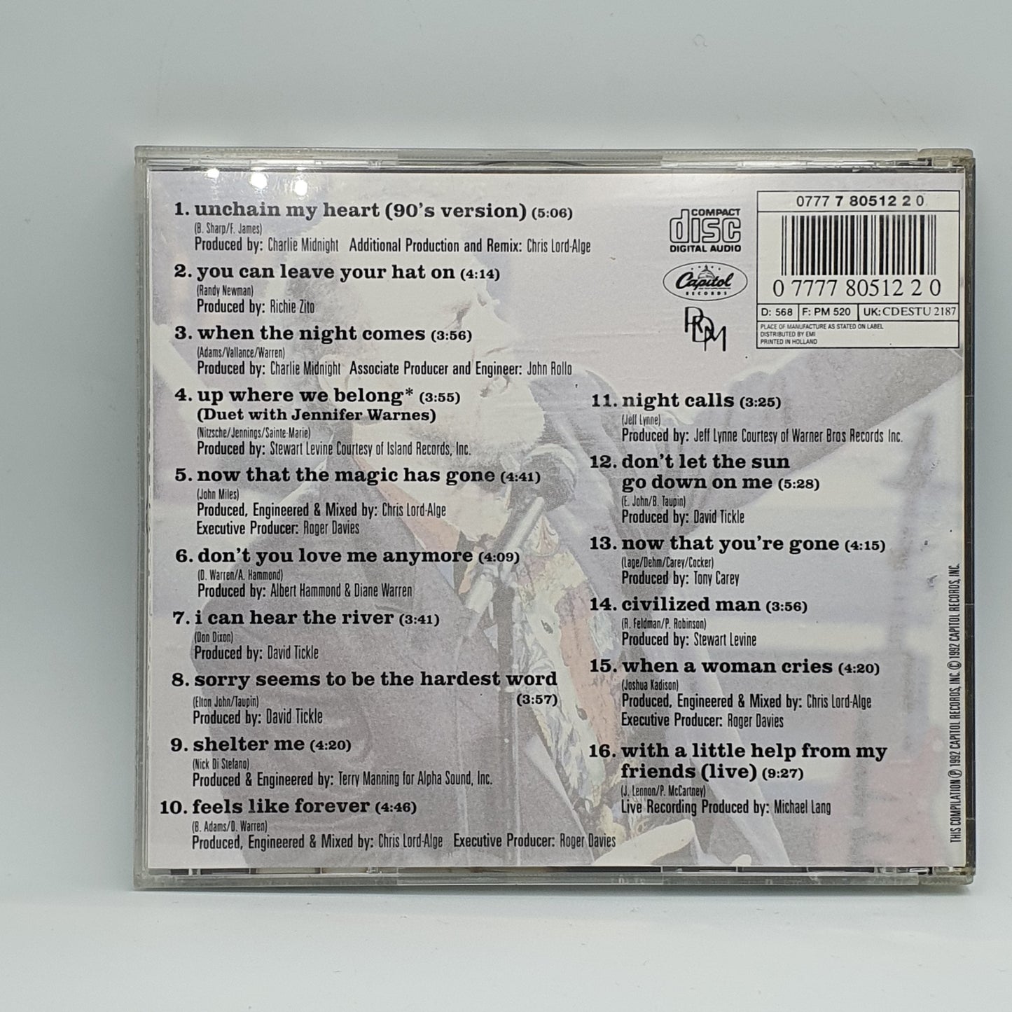Joe Cocker ‎– The Best Of Joe Cocker