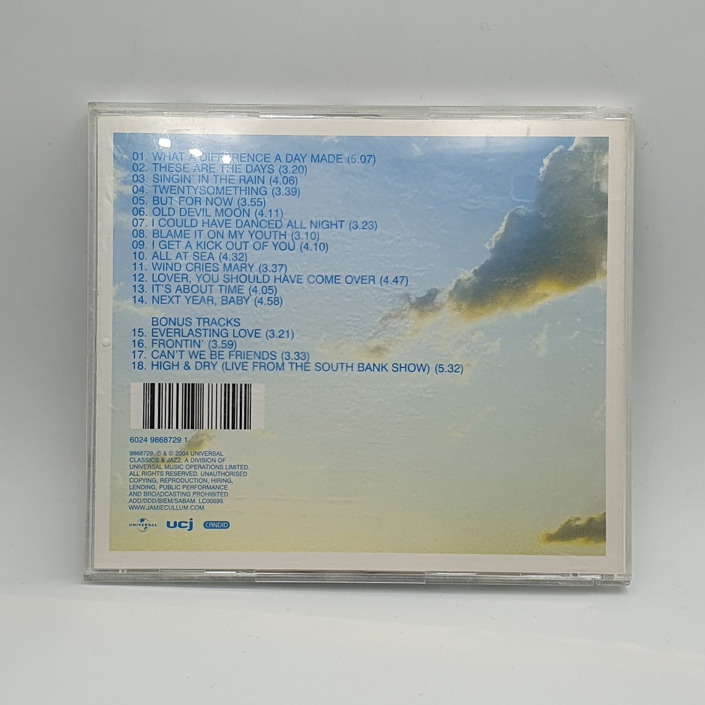 Jamie Cullum ‎– Twentysomething (Special Edition)