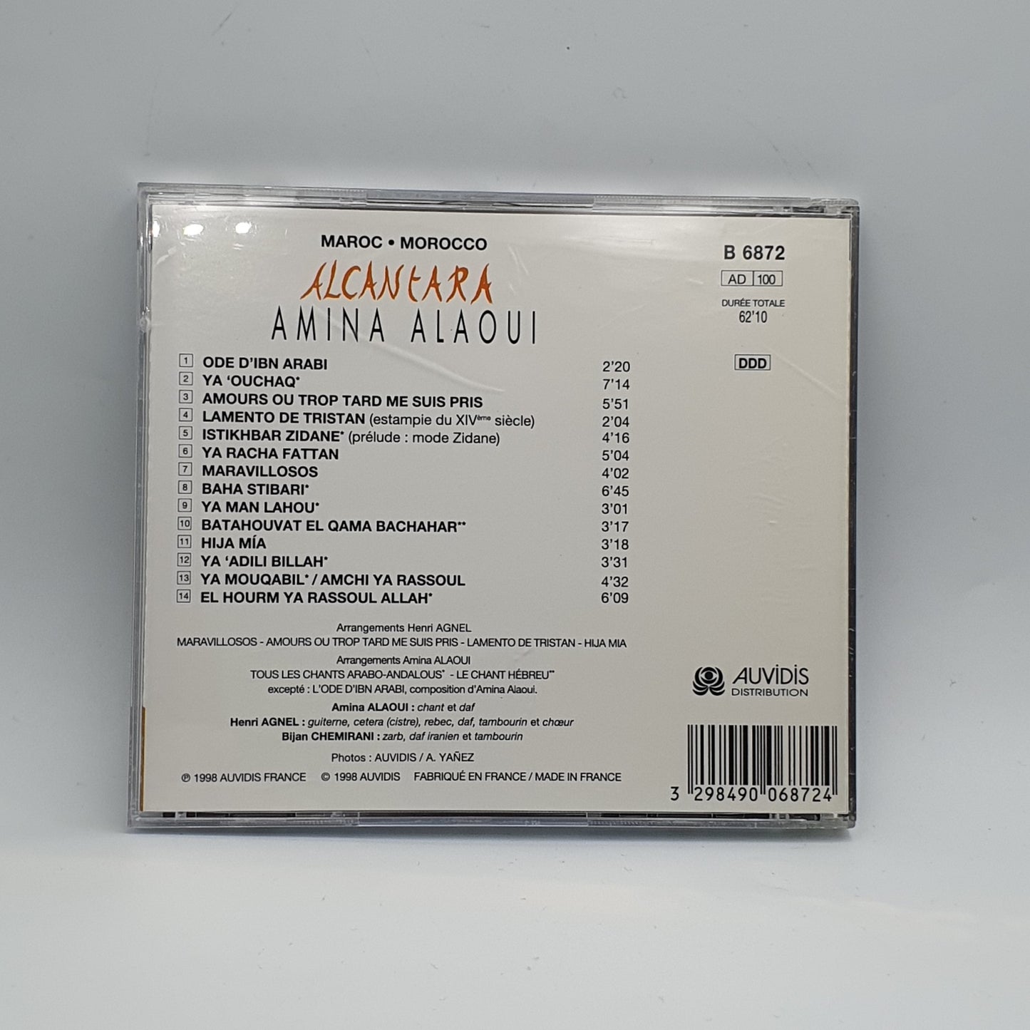 Amina Alaoui ‎– Alcantara