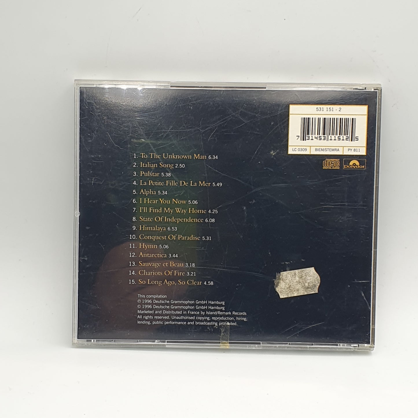 Vangelis ‎– Portraits {So Long Ago, So Clear}