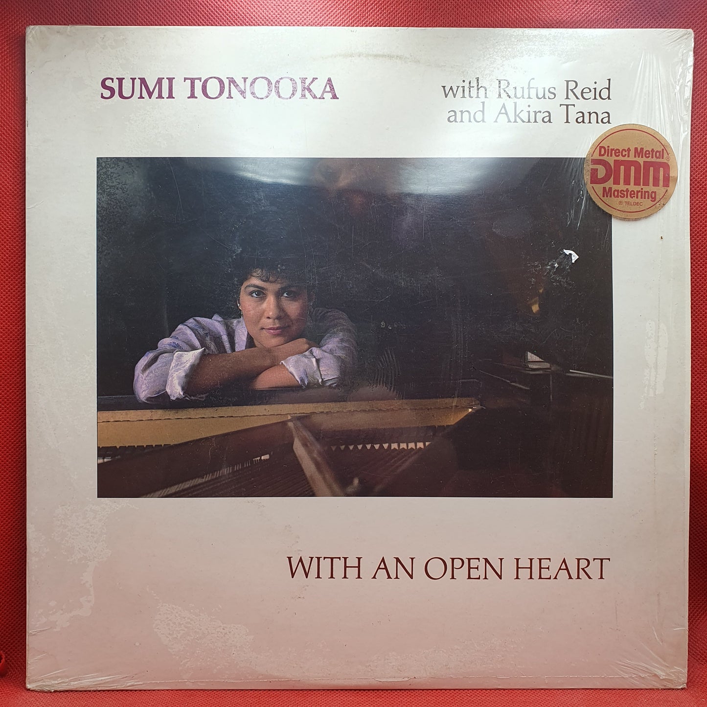 Sumi Tonooka With Rufus Reid And Akira Tana ‎– With An Open Heart