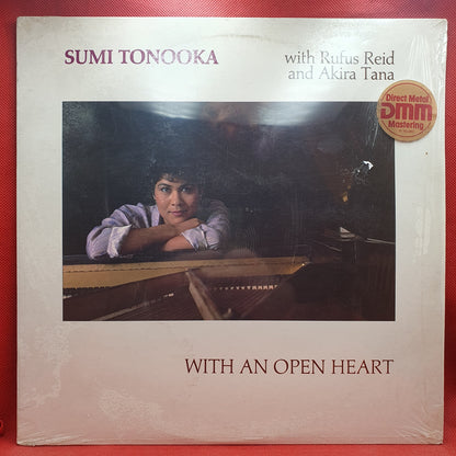 Sumi Tonooka With Rufus Reid And Akira Tana ‎– With An Open Heart