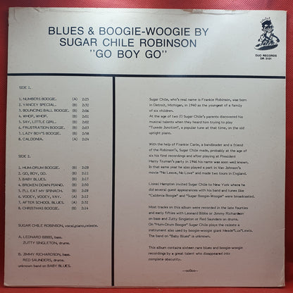 Sugar Chile Robinson ‎– Go Boy Go