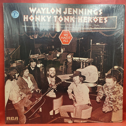 Waylon Jennings ‎– Honky Tonk Heroes