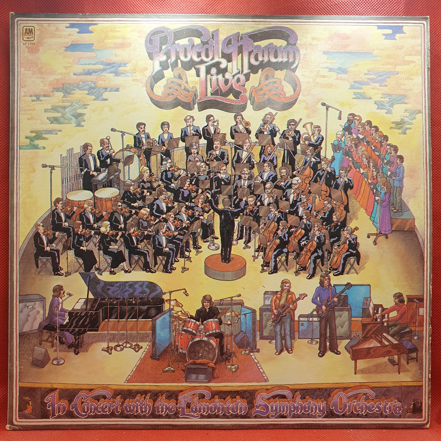 Procol Harum In Concert With The Edmonton Symphony Orchestra ‎– Live