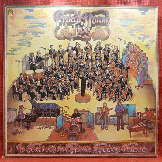 Procol Harum In Concert With The Edmonton Symphony Orchestra ‎– Live
