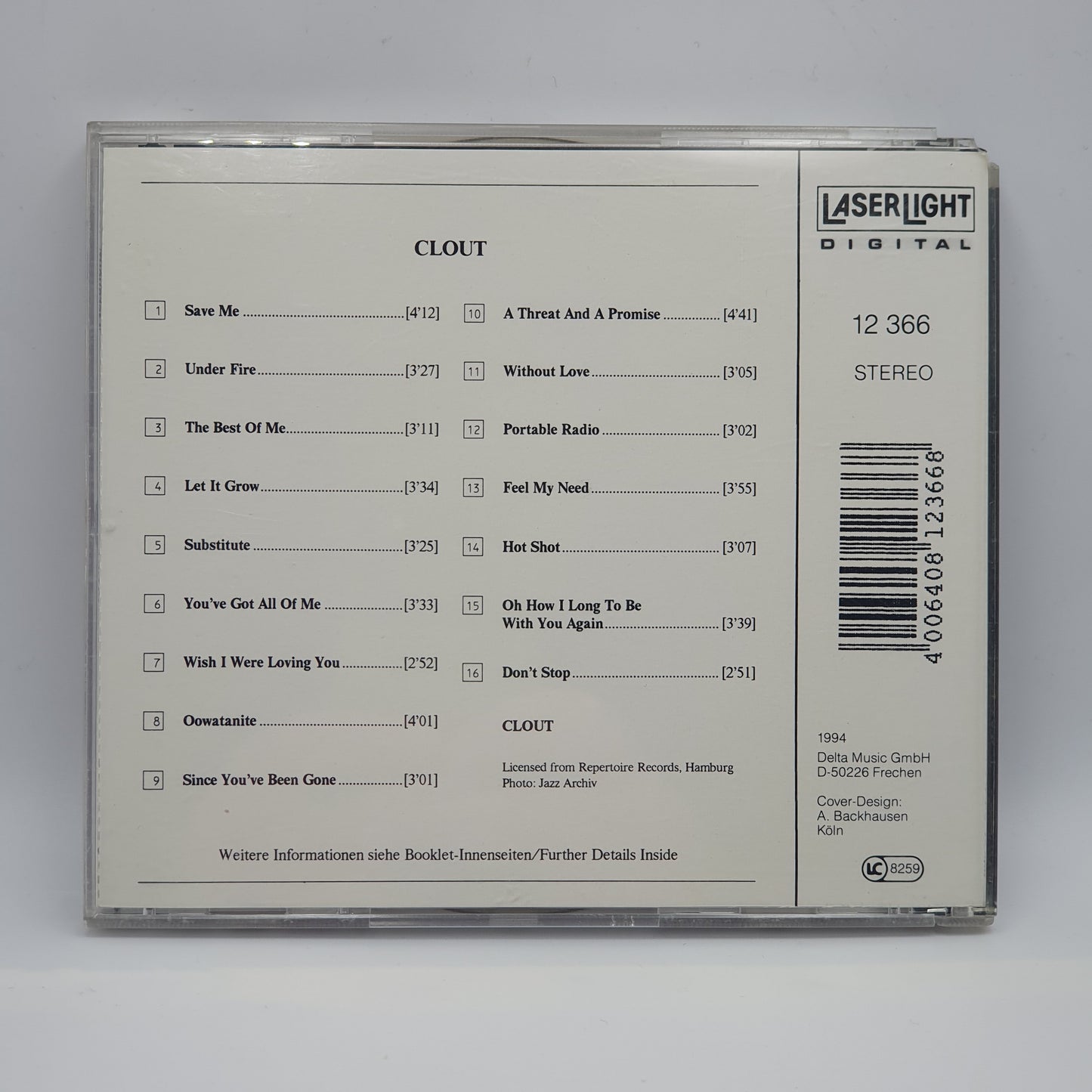 Clout ‎– The Hits On CD