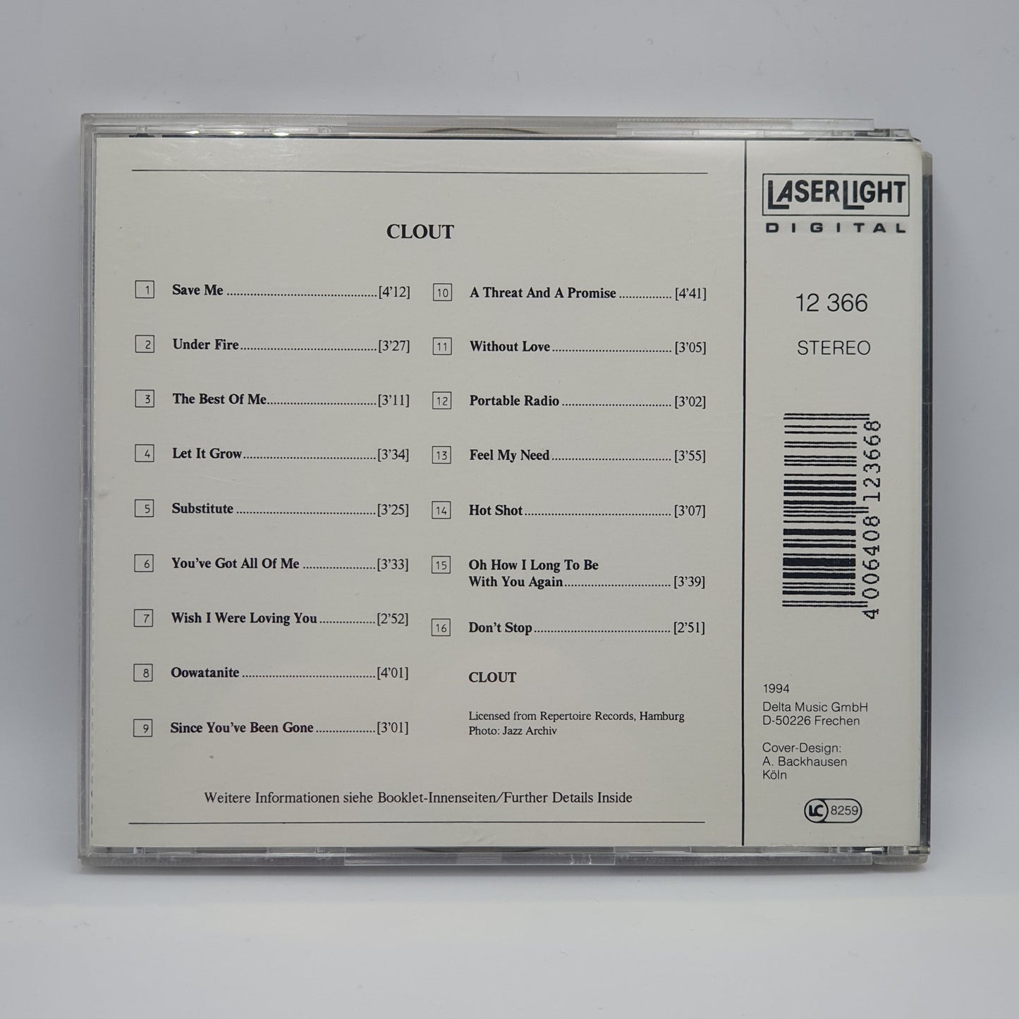 Clout ‎– The Hits On CD