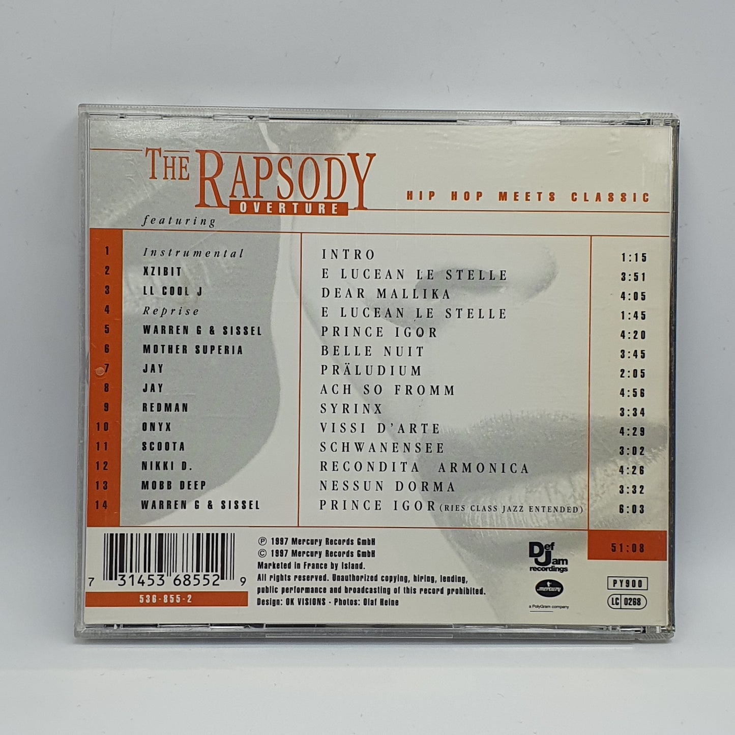 The Rapsody ‎– Overture - Hip Hop Meets Classic