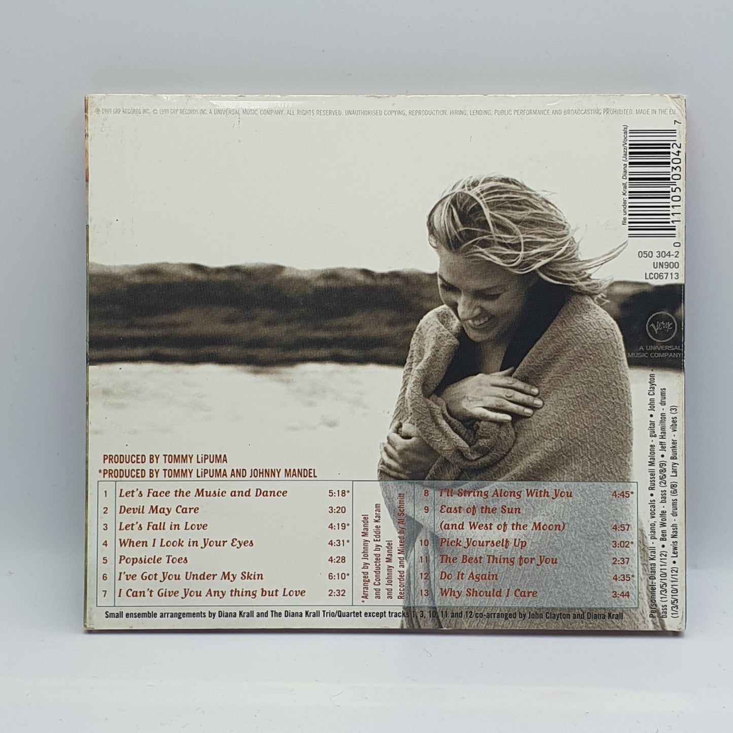 Diana Krall ‎– When I Look In Your Eyes