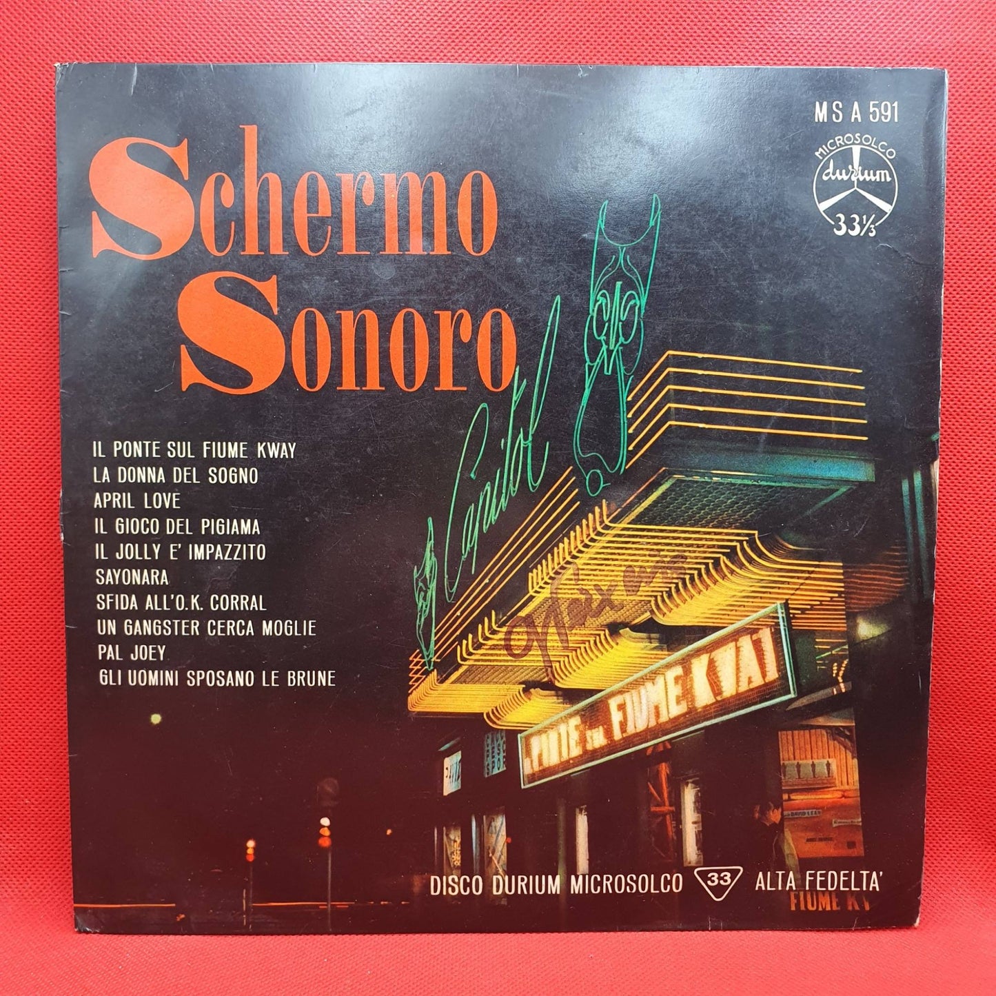 Various ‎– Schermo Sonoro-Musiche Da Film