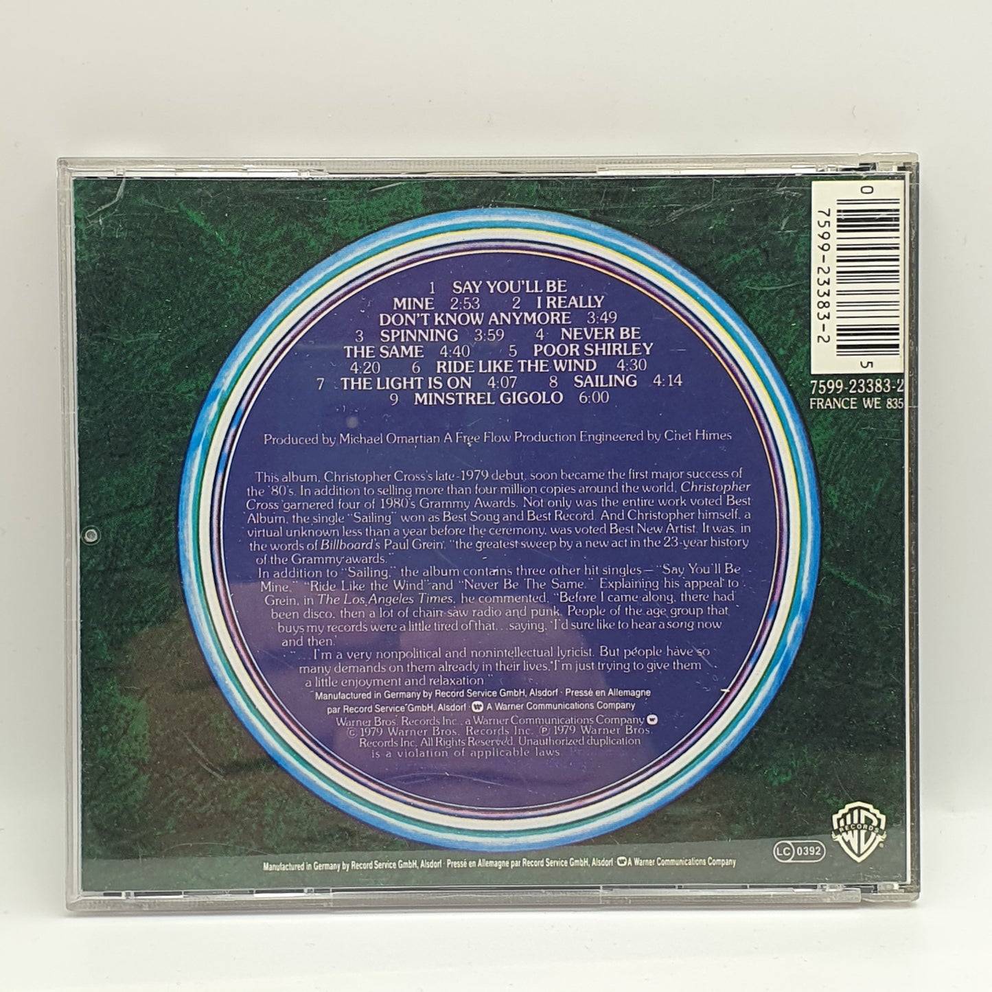 Christopher Cross ‎– Christopher Cross