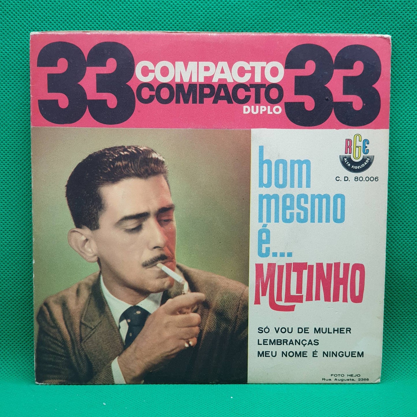 Miltinho ‎– Bom Mesmo É... Miltinho