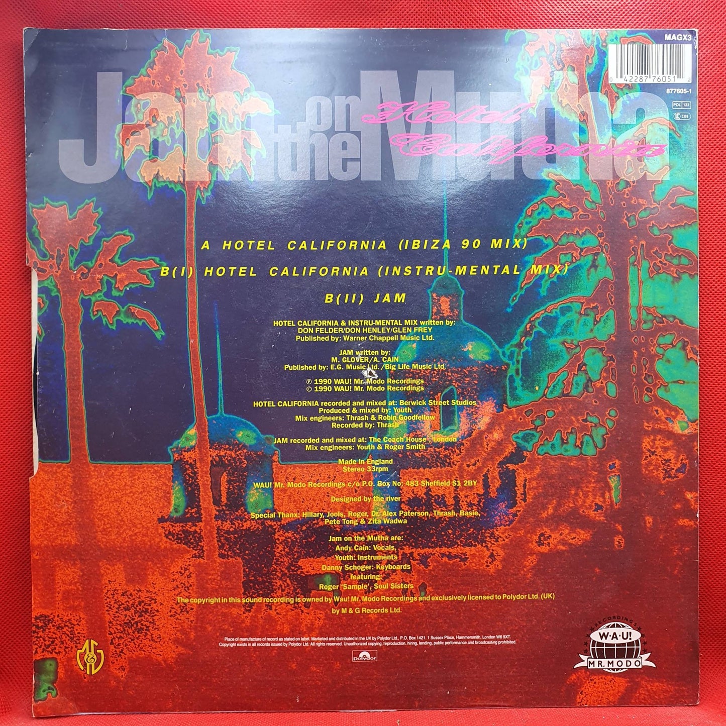 Jam On The Mutha ‎– Hotel California