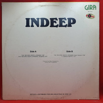 Indeep ‎– The Record Keeps Spinning