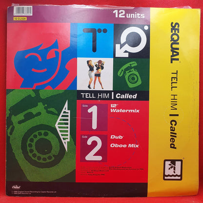 Sequal ‎– Tell Him I Called (12" Watermix)
