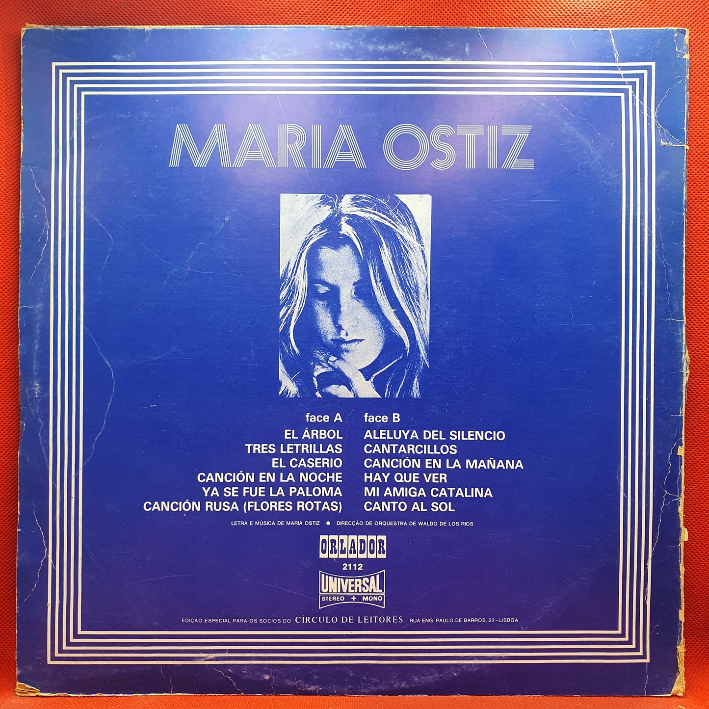 Maria Ostiz ‎– Ya Se Fue La Paloma