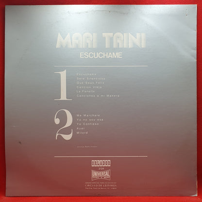 Mari Trini ‎– Escuchame...