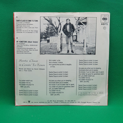 Bruce Springsteen ‎– Santa Claus Is Comin' To Town