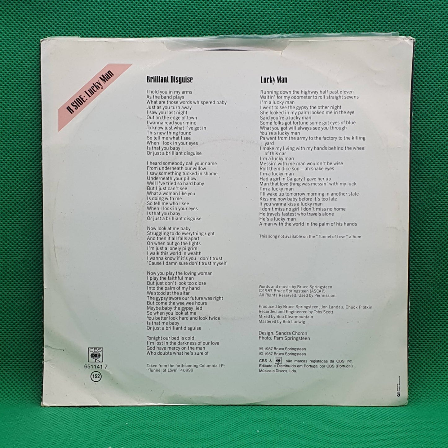 Bruce Springsteen ‎– Brilliant Disguise
