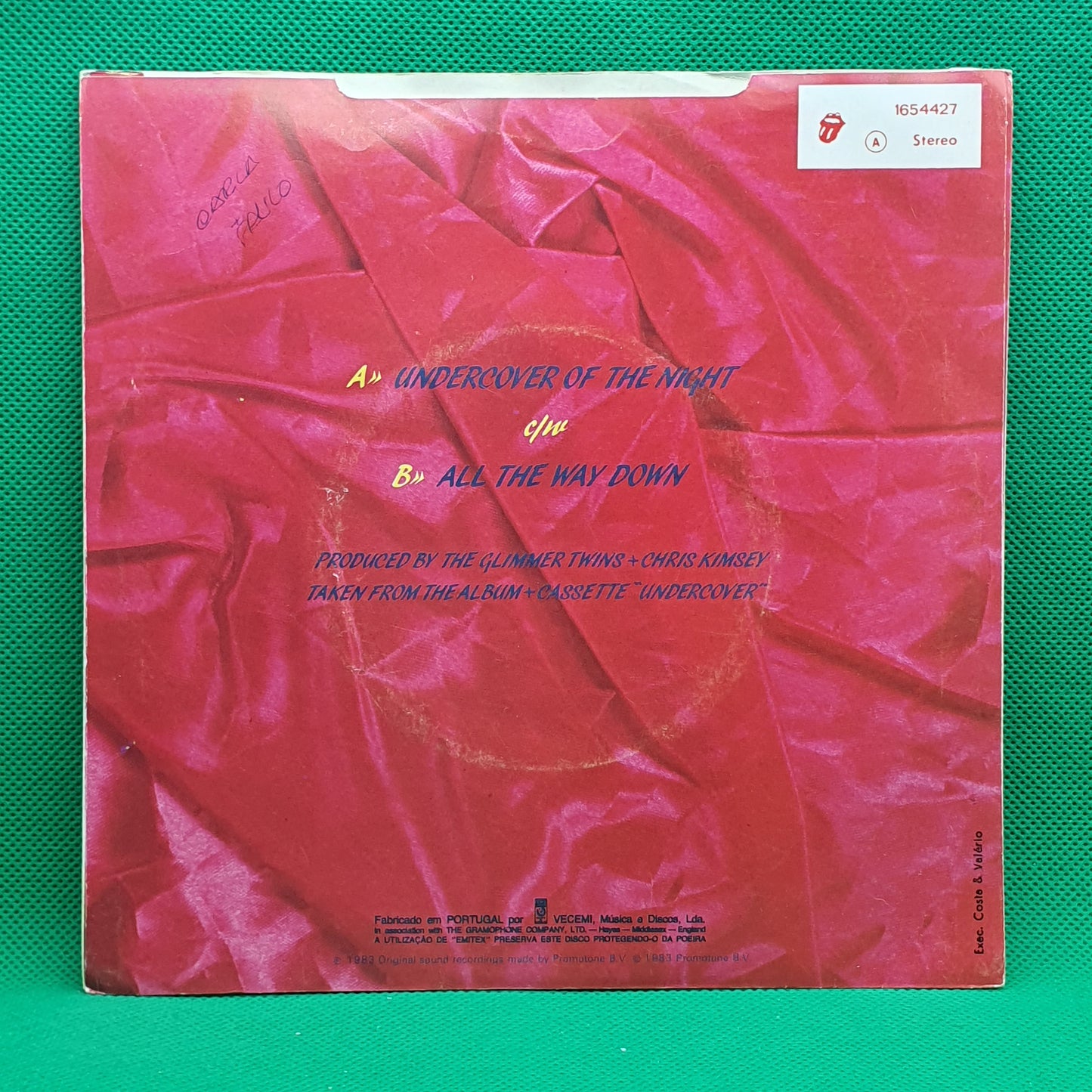 Rolling Stones ‎– Undercover Of The Night