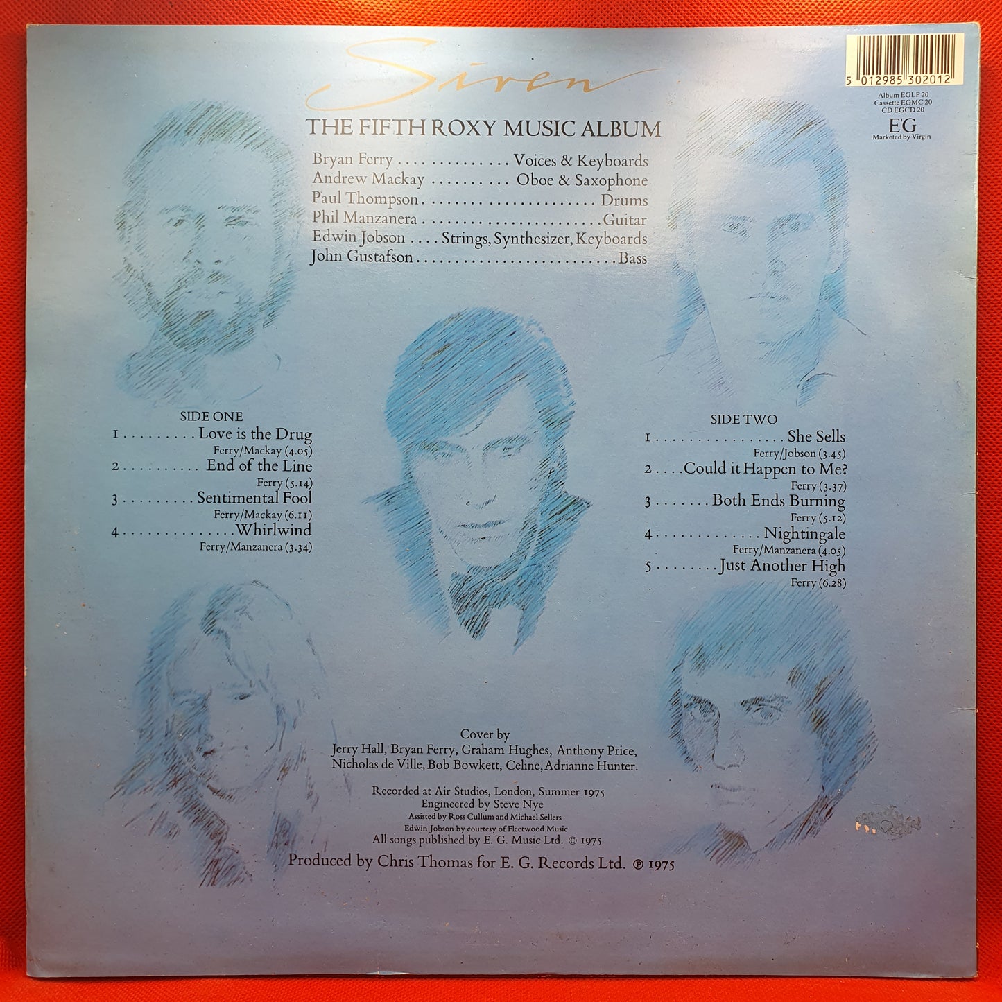 Roxy Music ‎– Siren