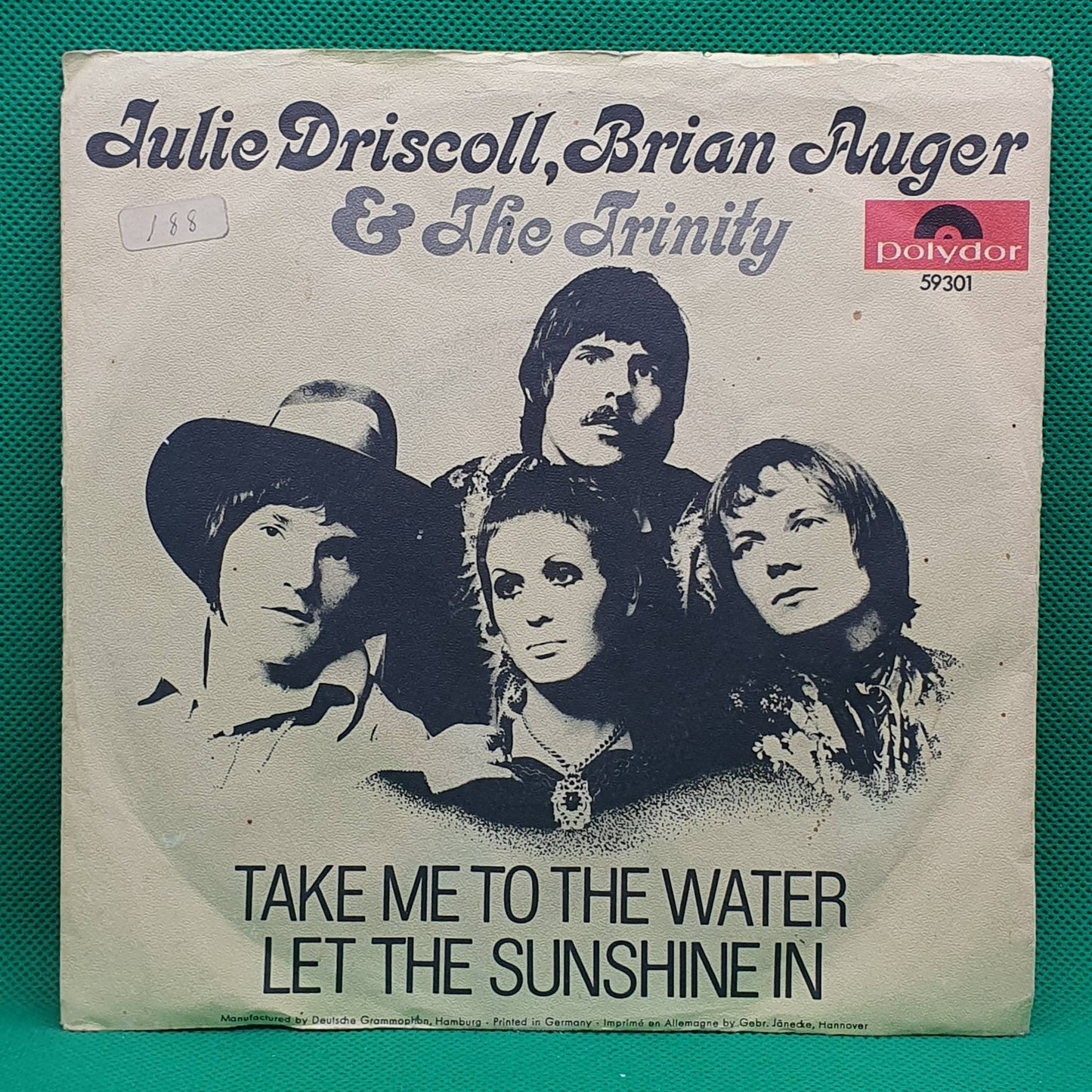 Julie Driscoll, Brian Auger & The Trinity ‎– Take Me To The Water / Let The Sunshine In