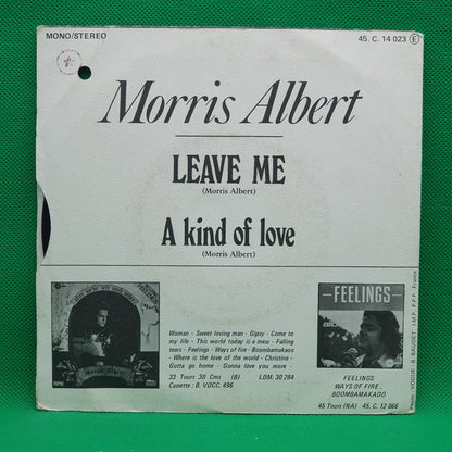 Morris Albert ‎– Leave Me