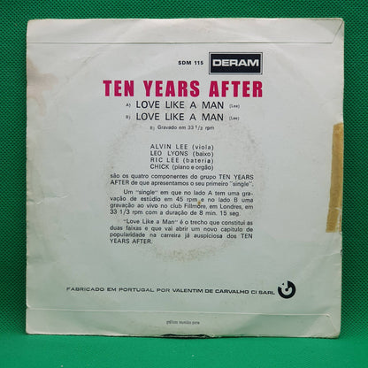 Ten Years After ‎– Love Like A Man