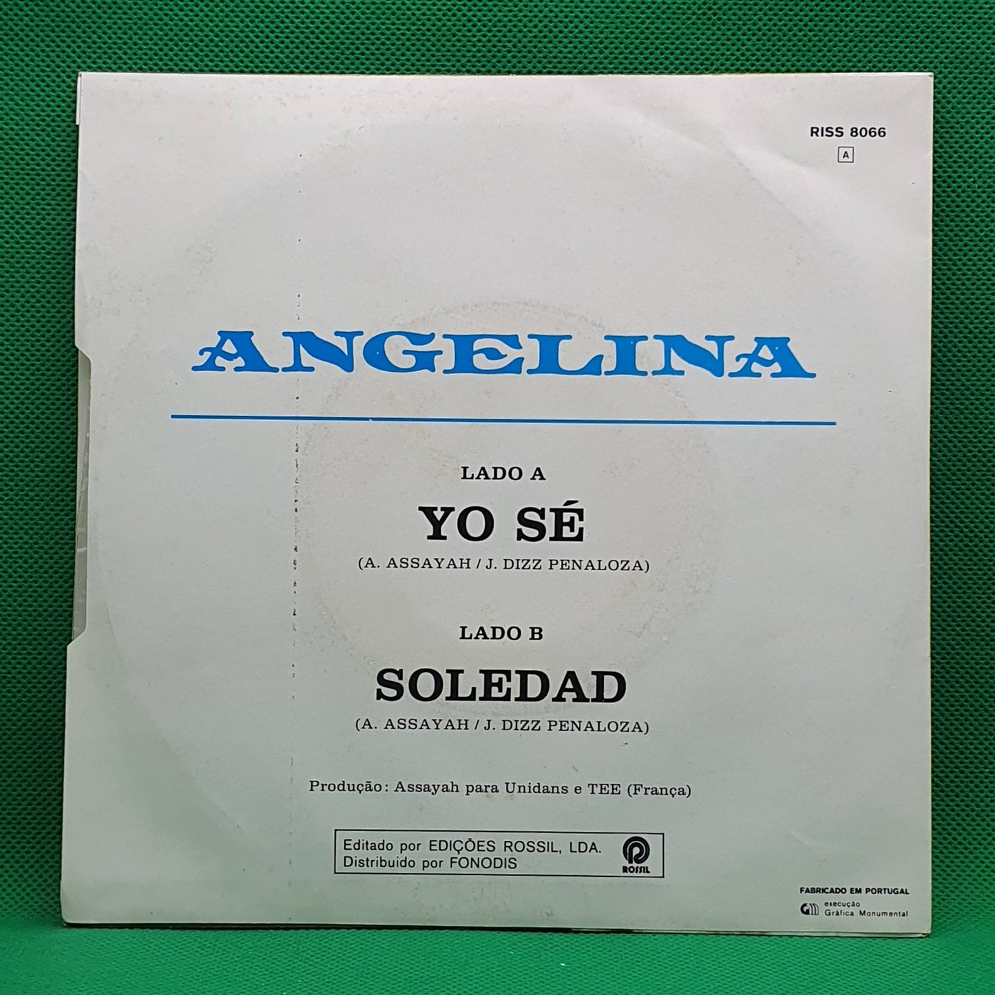 Angelina ‎– Yo Sé
