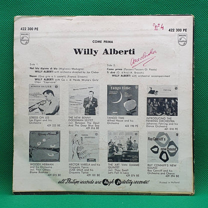 Willy Alberti ‎– Come Prima