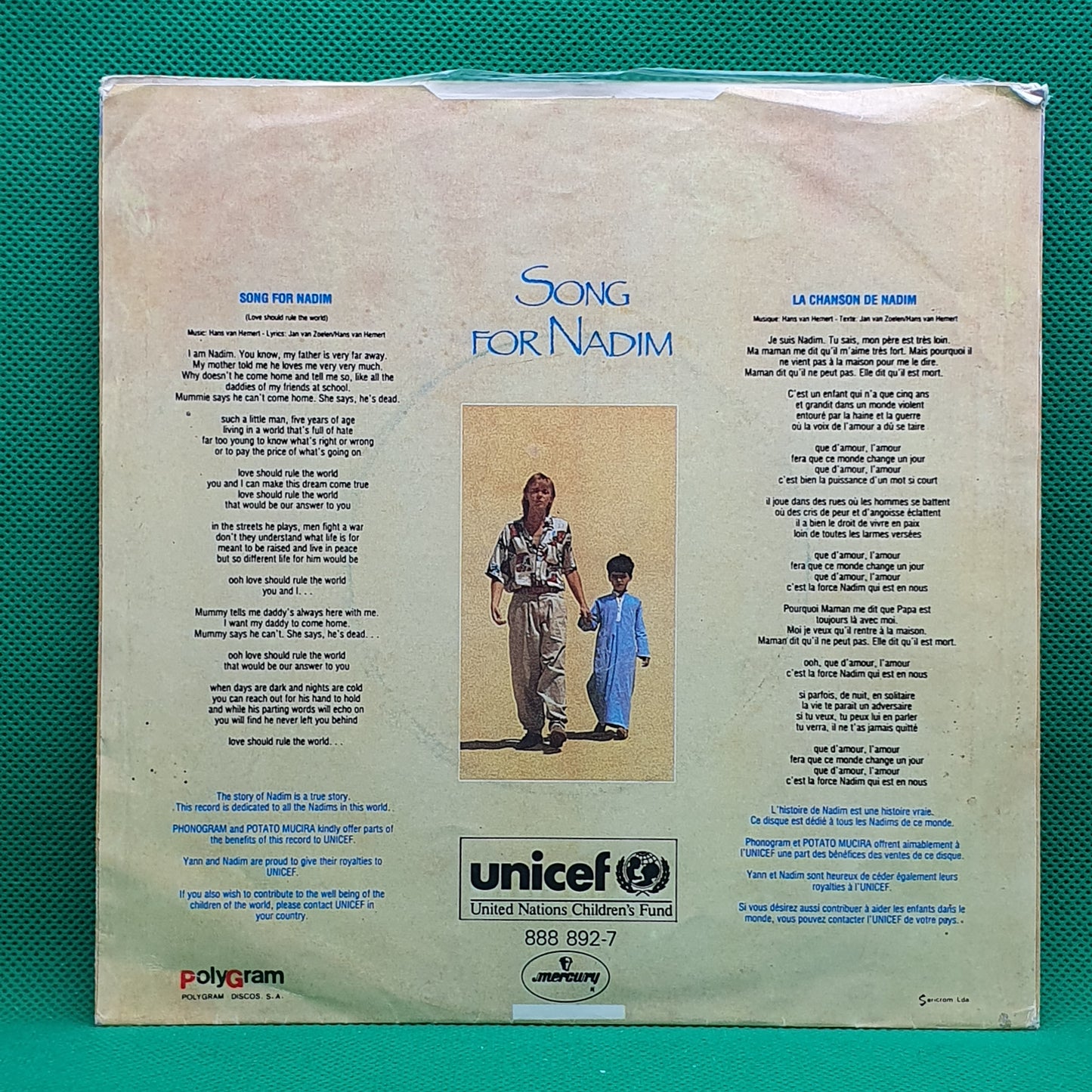 Yann Anderson ‎– Song For Nadim