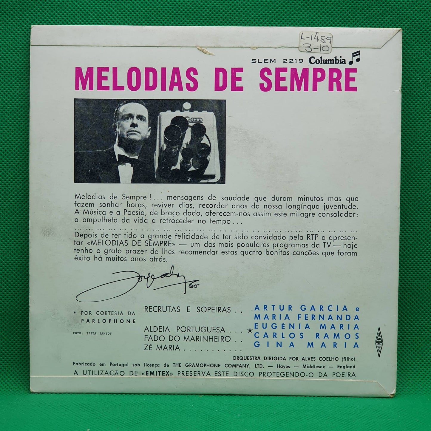 Jorge Alves Apresenta  - O 6º Disco De Melodias De Sempre
