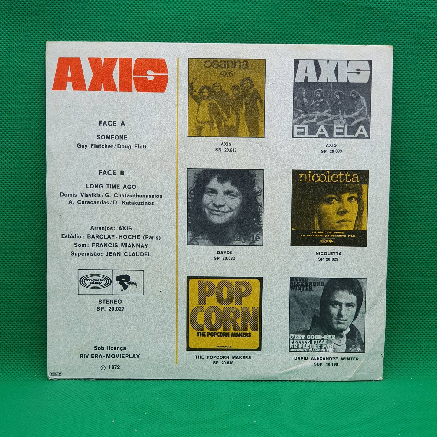 Axis ‎– Someone / Long Time Ago