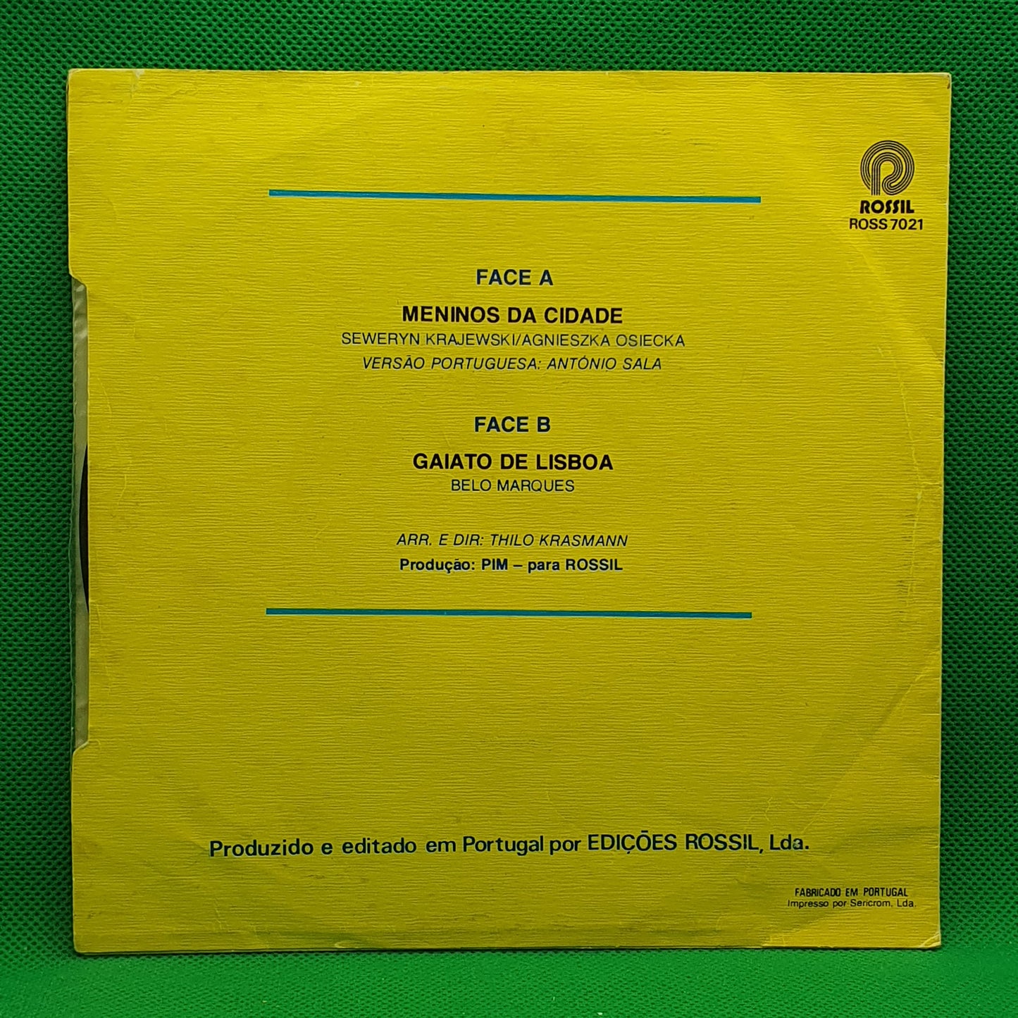 Paulo Alexandre ‎– Meninos Da Cidade