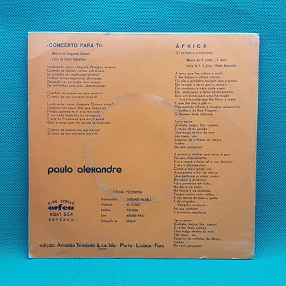 Paulo Alexandre ‎– Concerto Para Ti