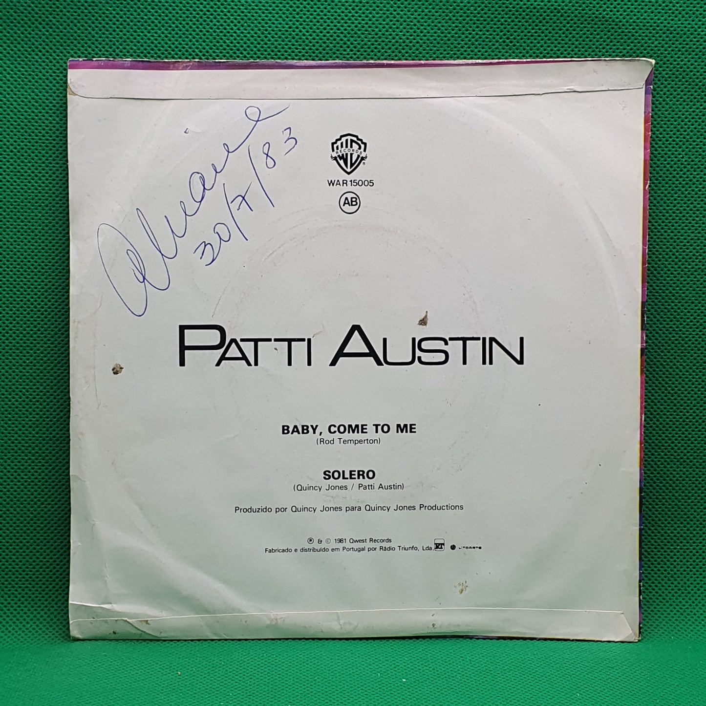 Patti Austin Dueto com James Ingram ‎– Baby, Come To Me