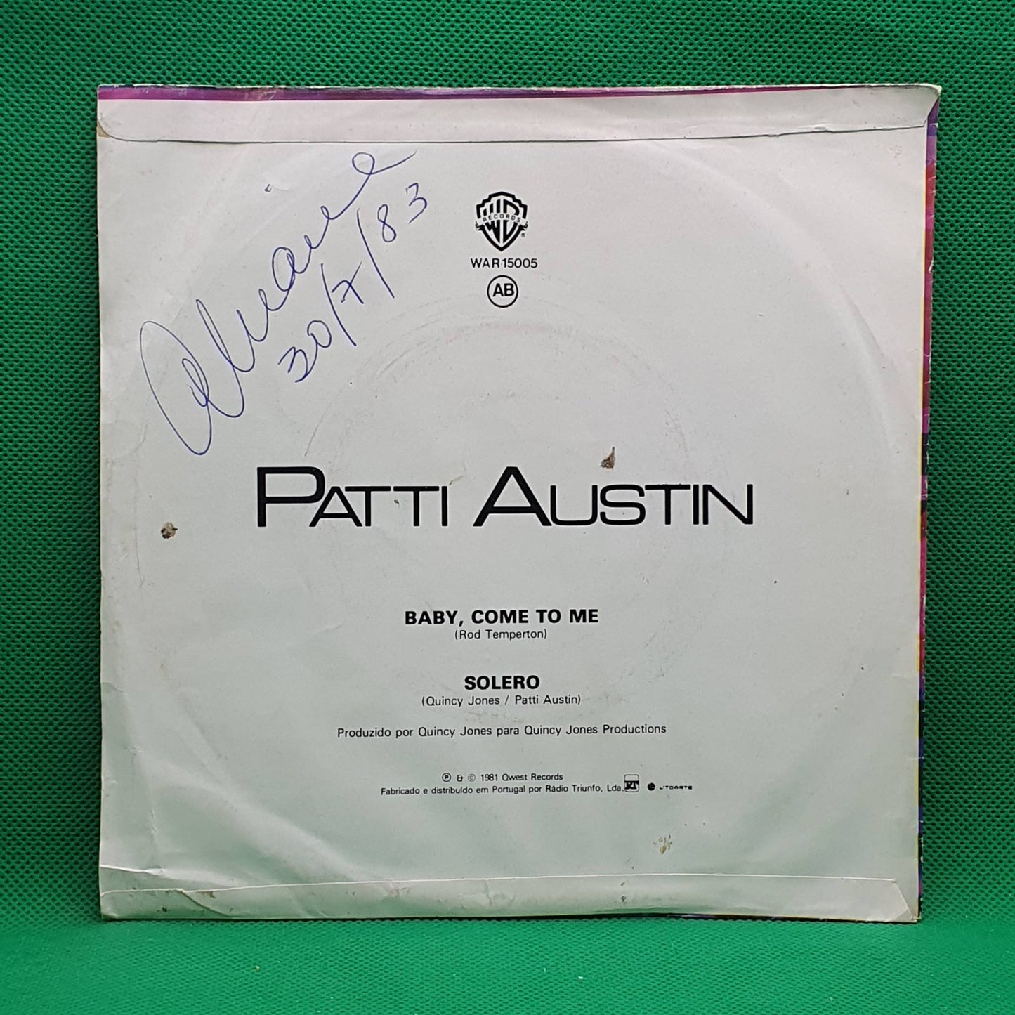 Patti Austin Dueto com James Ingram ‎– Baby, Come To Me